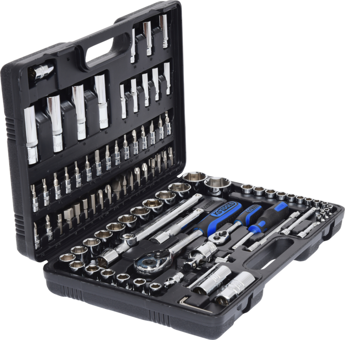 KS Tools Jeu de clés à douille 1/4"+1/2" CHROMEplus ZOOM