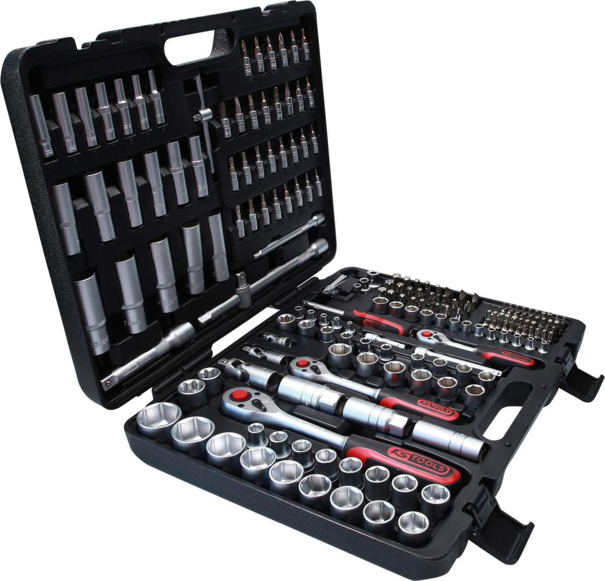 KS Tools Jeu de clés à douille 1/4"+3/8"+1/2"  ZOOM