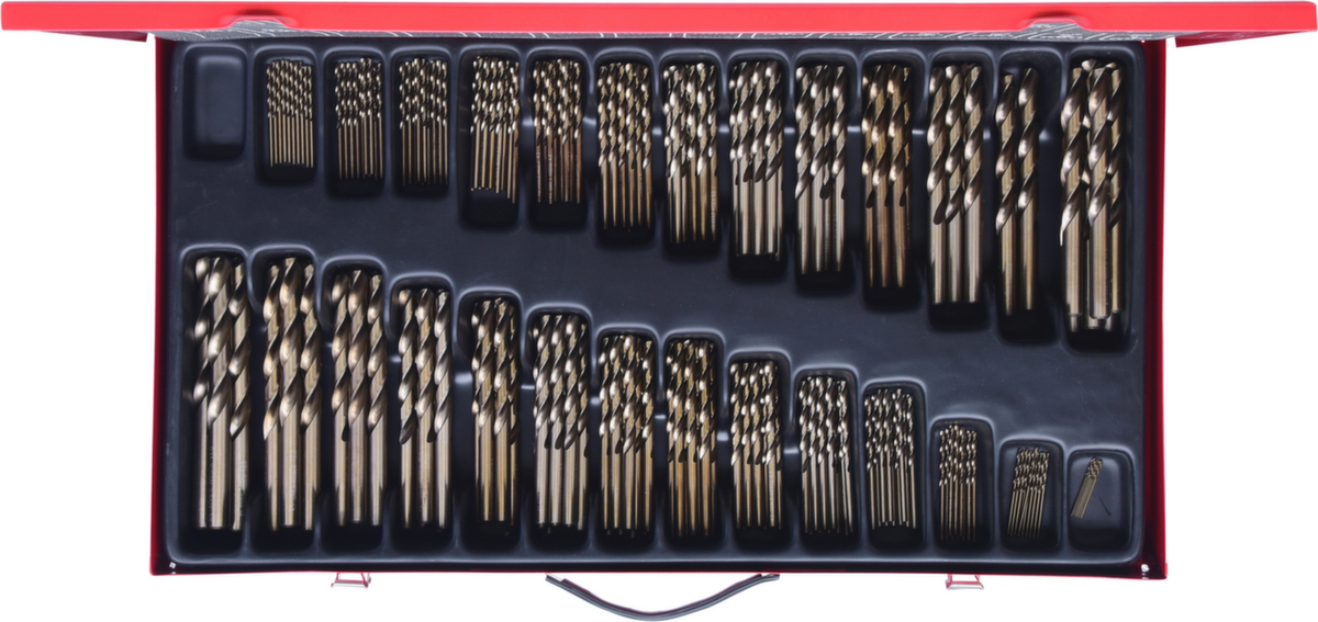 KS Tools Jeu de forets hélicoïdaux HSS-G Co 5  ZOOM