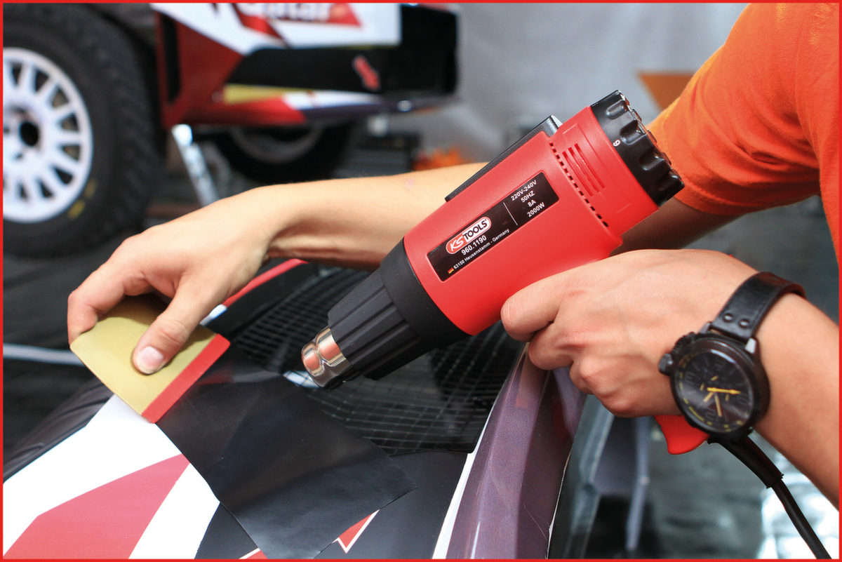 KS Tools Jeu d'outils à air chaud comprenant 4 accessoires  ZOOM