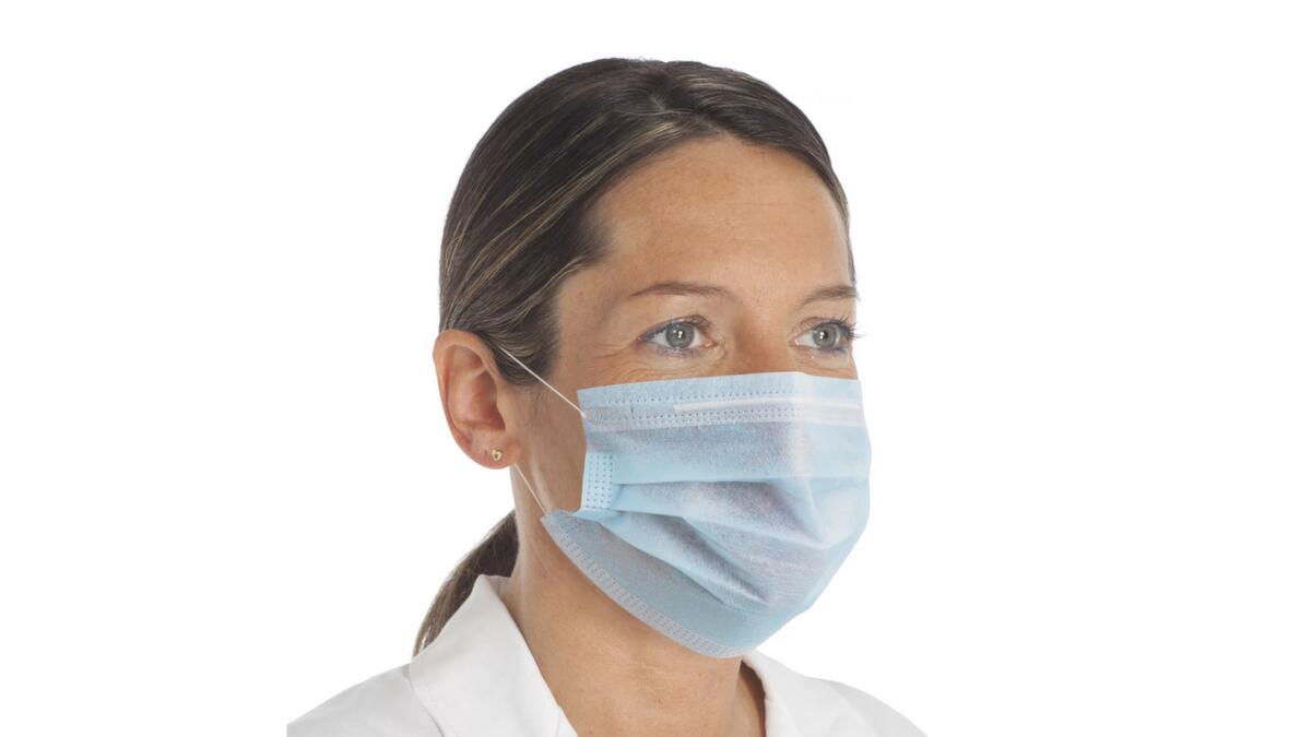 masque de protection bouche nez jetable, standard classe 1 type 2  ZOOM