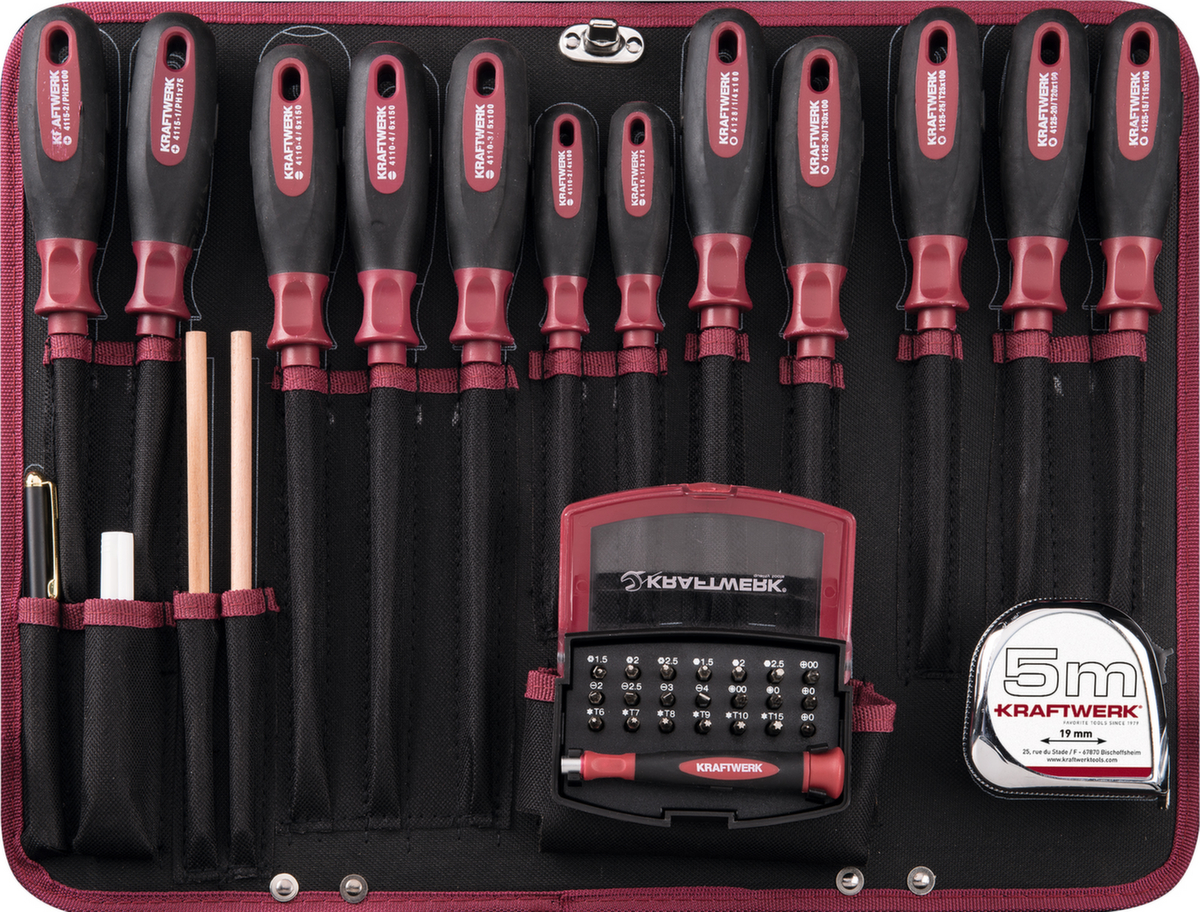 KRAFTWERK® Coffret à outils professionnel en ABS Missing translation ZOOM