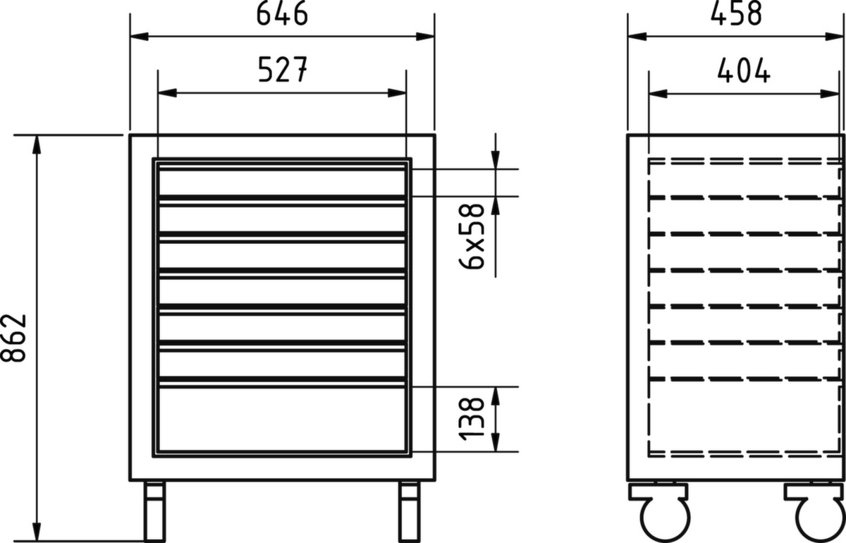 KRAFTWERK® Chariot d'atelier MOBILIO  ZOOM