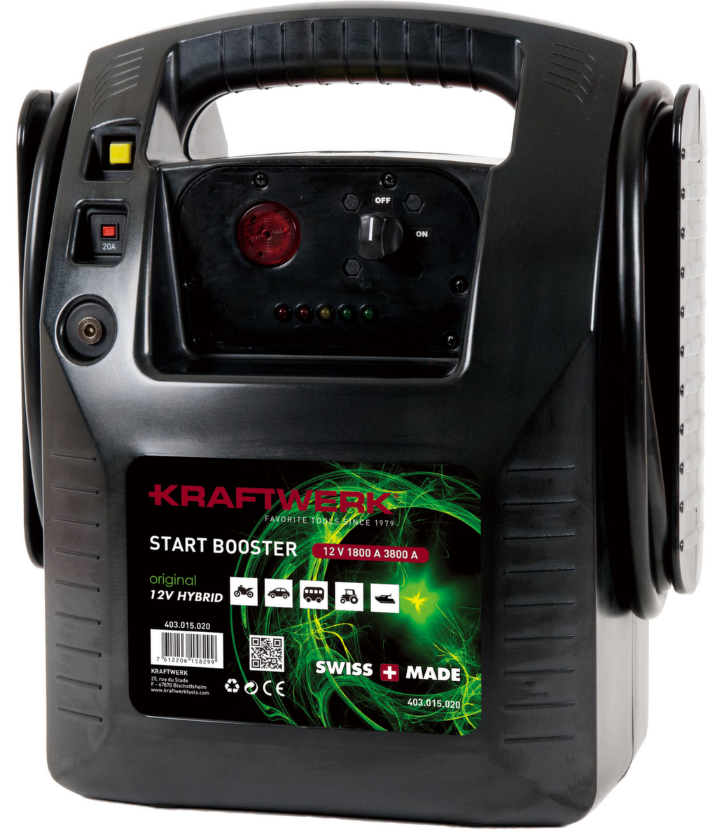 KRAFTWERK® Booster de démarrage hybride 12V ZOOM