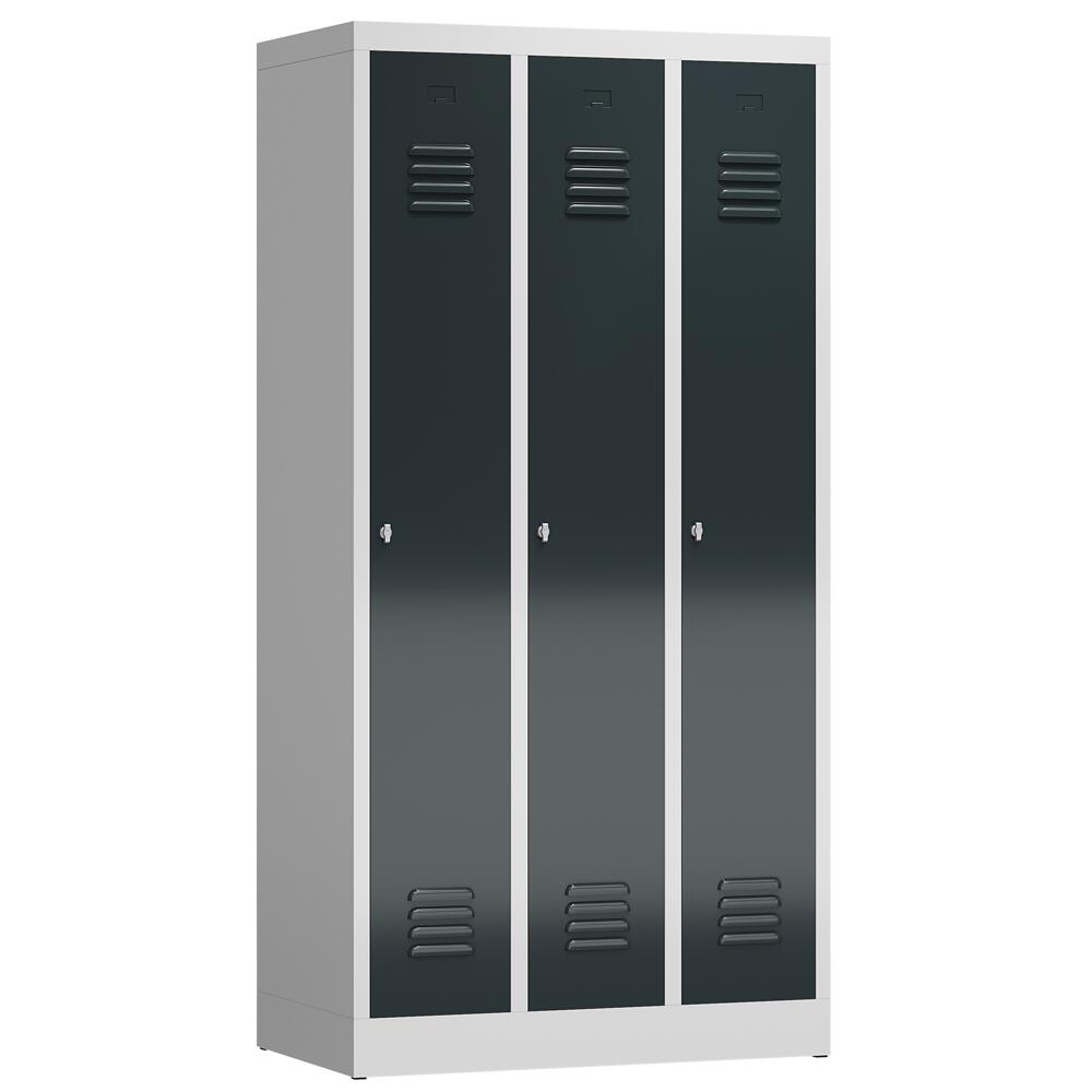 Armoire vestiaire ClassiX, largeur de compartiment 295 mm