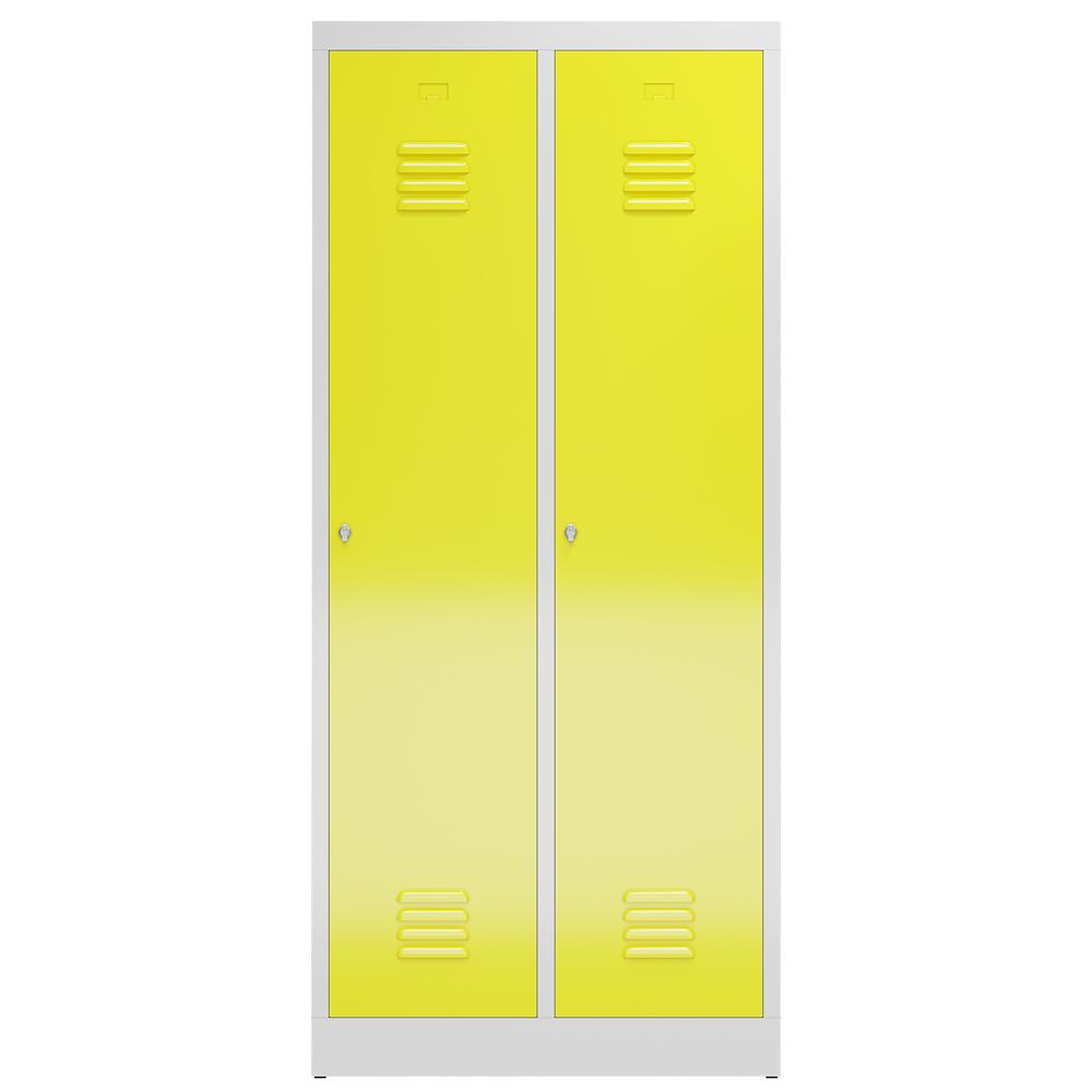 Armoire vestiaire ClassiX pour séparation noir blanc  ZOOM