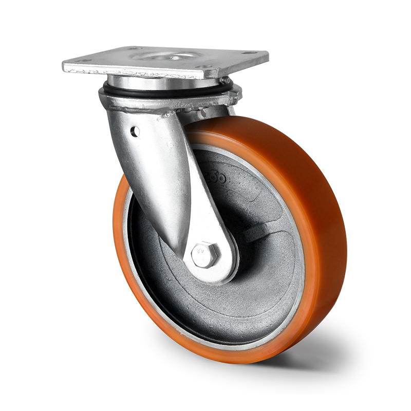 Cascoo Roulette pivotante, force 700 kg, polyuréthane bandage  ZOOM