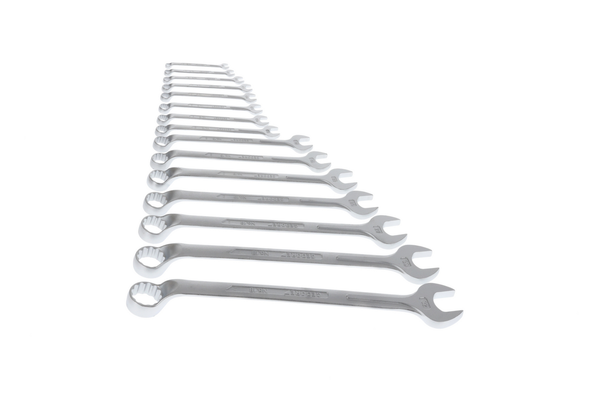 GEDORE 1 B-0115 Jeu de clés mixtes 15 pièces 6-32 mm  ZOOM