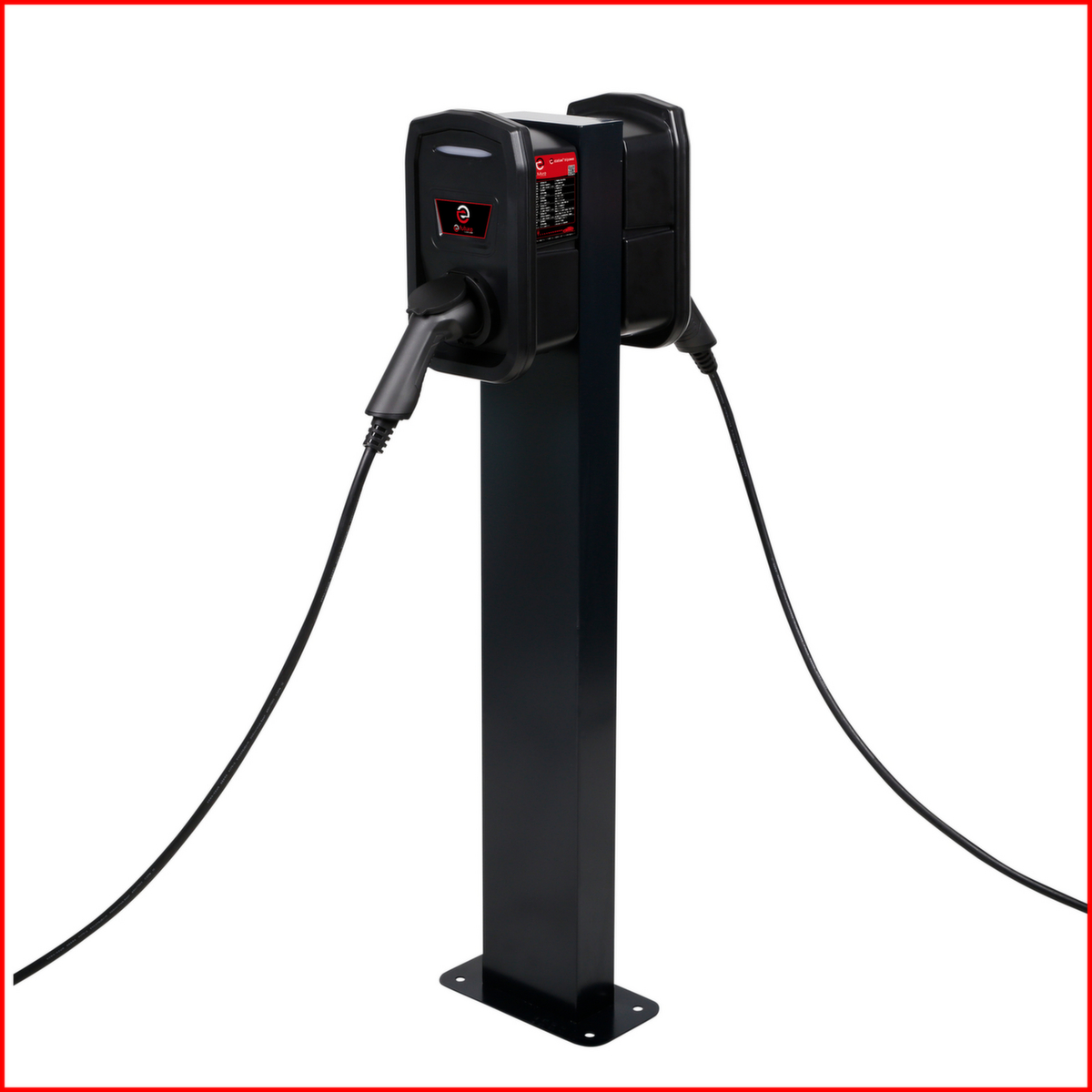 KS Tools efuturo pedestal for two wallboxes ZOOM