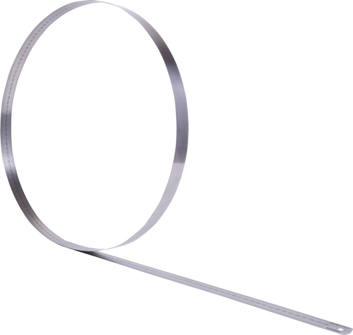 KS Tools Semi-flexible steel rule