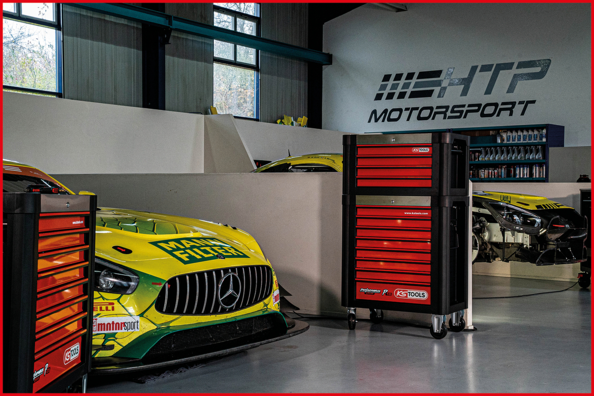 KS Tools Performanceplus workshop trolley set P15 with 399 tools for 7 drawers  ZOOM