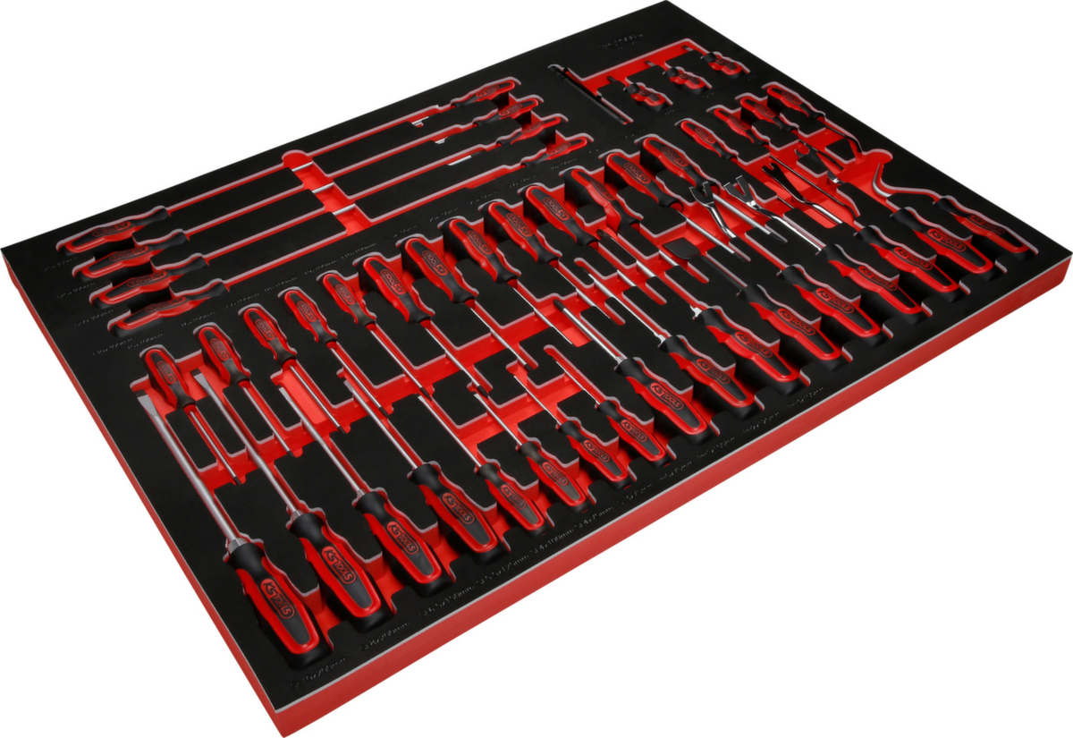 KS Tools Screwdriver set in foam insert  ZOOM