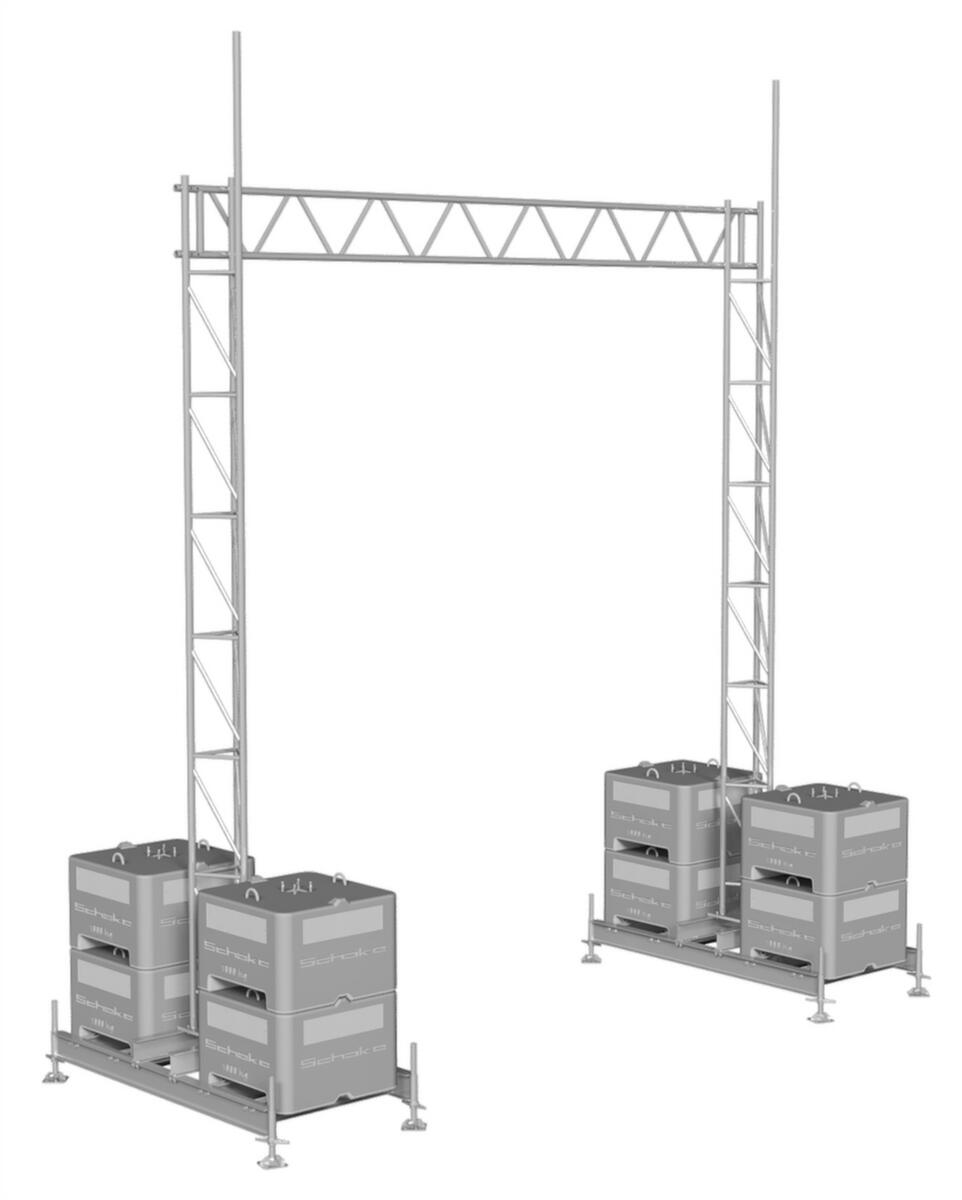 Schake Dispositif de mise en place, hauteur x largeur 560 x 800 mm  ZOOM