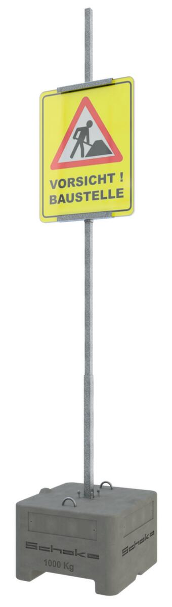 Schake rack pour panneau d'avertissement ZOOM