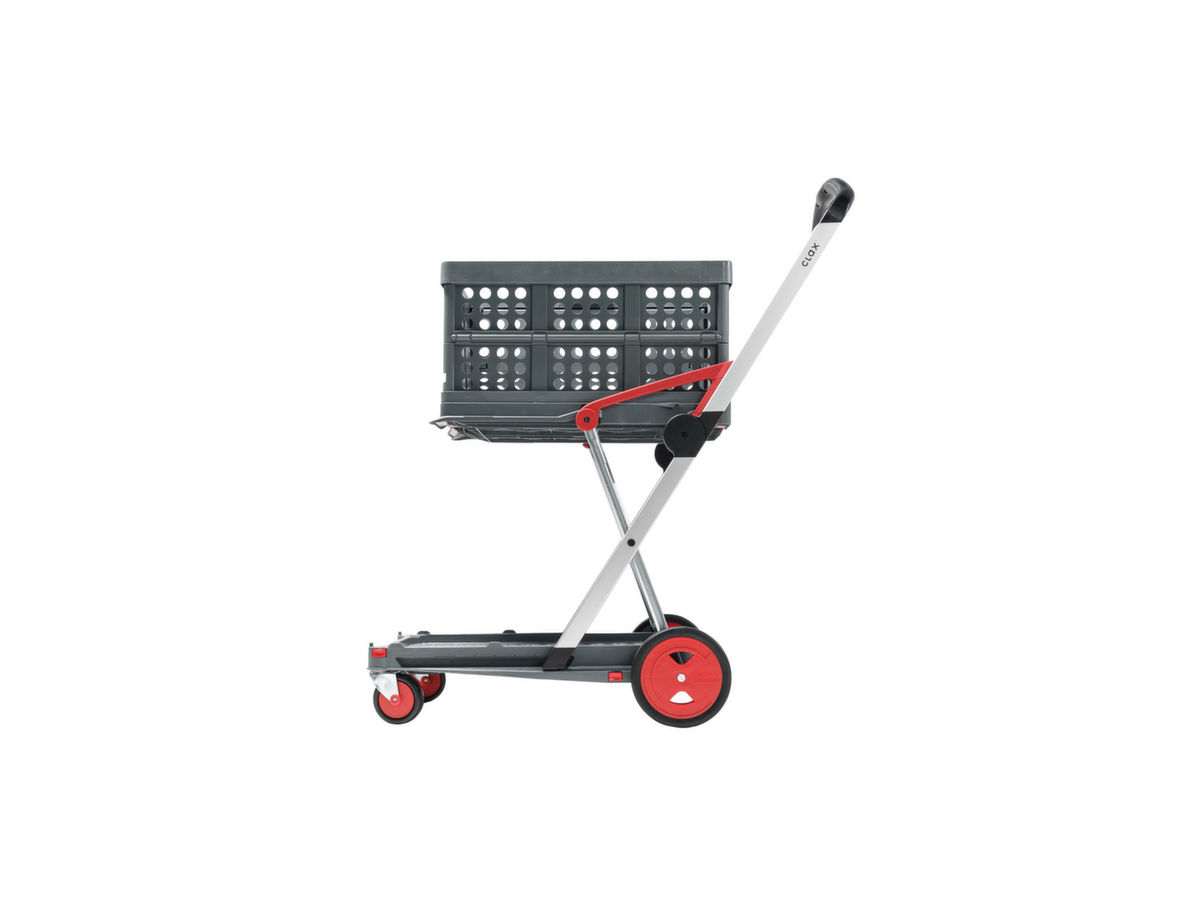 Mobile pliable CLAX, y compris boîte pliante, force 60 kg, 2 plateaux  ZOOM