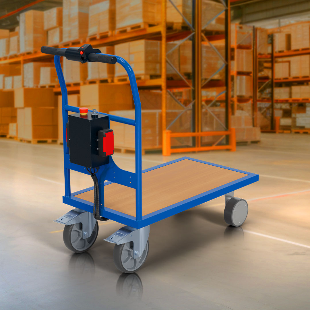 BS-ROLLEN Chariot à dossier électrique BS-eTec avec batterie amovible ZOOM