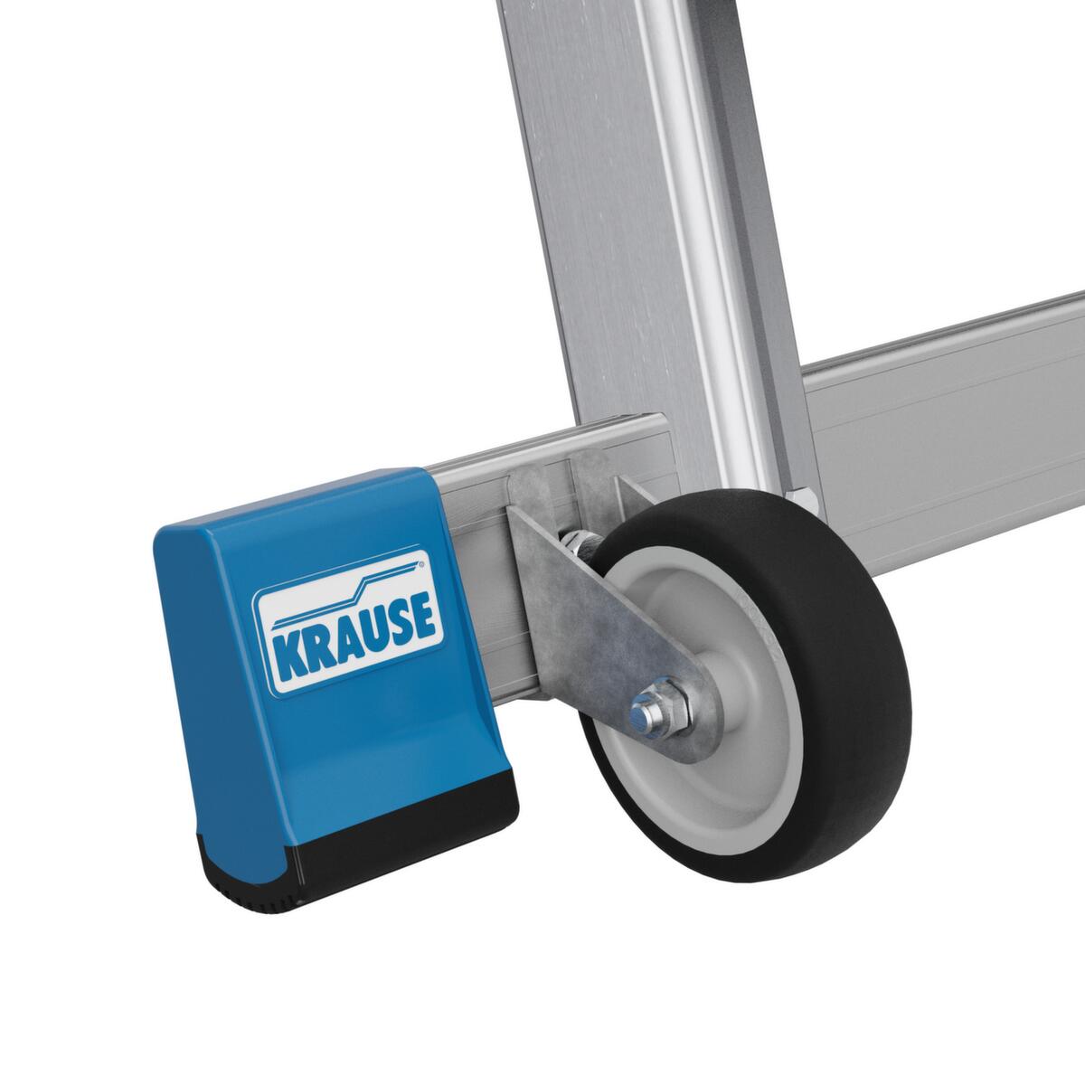 Krause escabeau grande hauteur télescopique STABILO® Professional SkyMatic avec échafaudage sur tout le pourtour Missing translation ZOOM