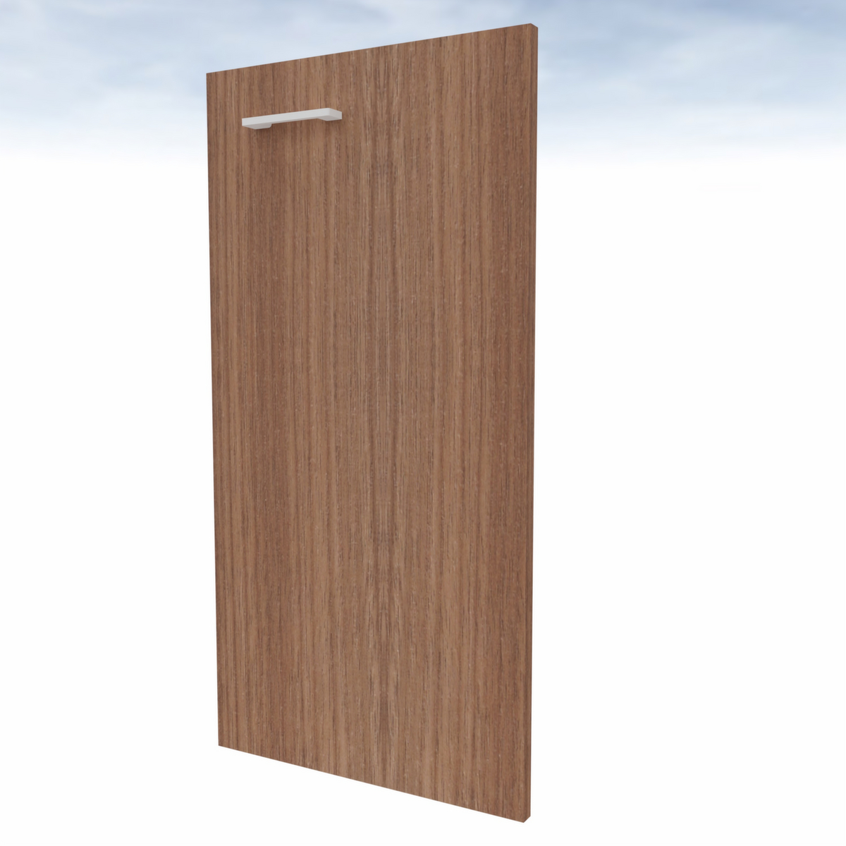 Quadrifoglio Porte battante butée à droite pour panneau de séparation, hauteur x largeur 830 x 430 mm