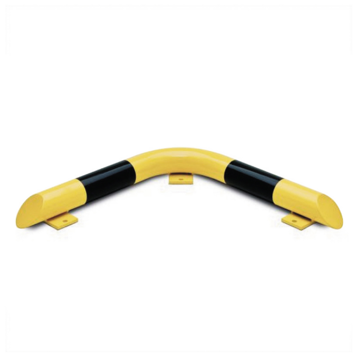 barre de protection anticollision en jaune/noir  ZOOM