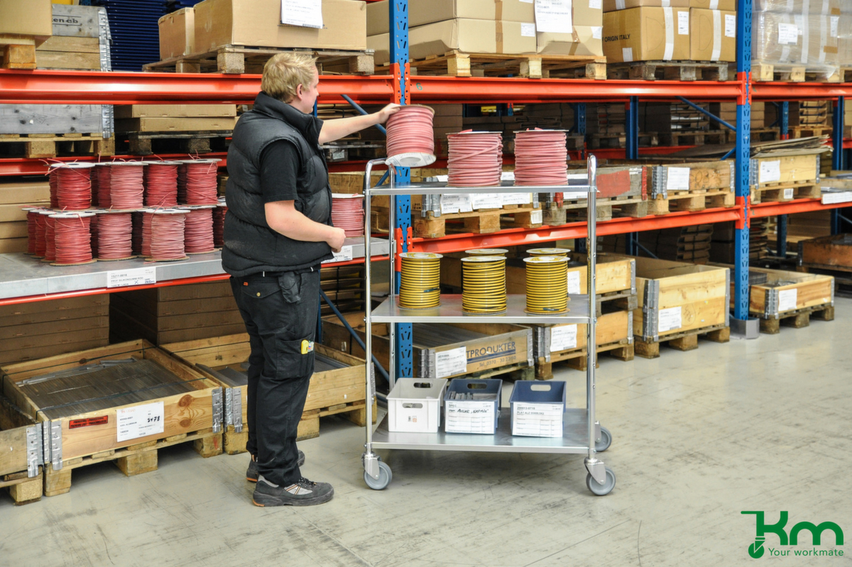 Kongamek Chariot à étagères léger  ZOOM