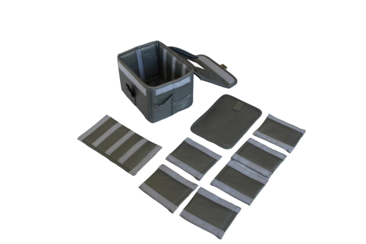 VLITEX mallette de sécurité coupe-feu pour batteries lithium-ion ZOOM