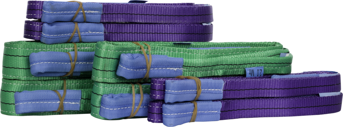 Sangle de levage set 9 pcs. avec sac ZOOM