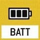 Symbol für Waage mit Batteriebetrieb